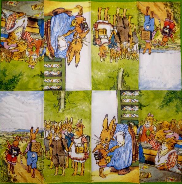 130 Hasen: unnatürlich - 3-lagig - Ihr